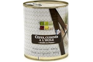 CELLIER DU PÉRIGORD Cèpes Cuisinés à l'Huile Origine France 460g