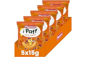 Plasmon Paff Zucca e Carota 15g (5 Pezzi)