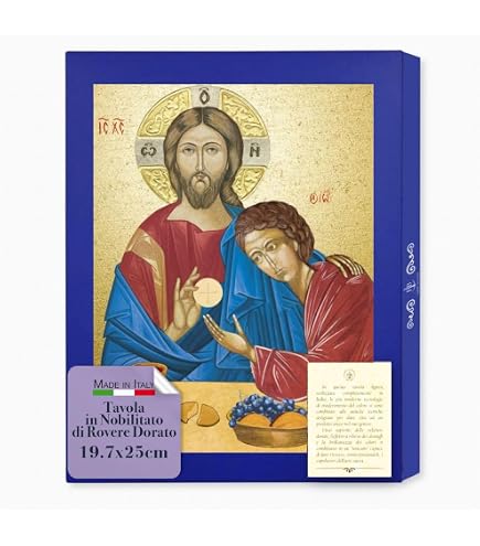 Icona Della Madonna Del Silenzio Su Legno Massello – 20x25 Cm, Artigianato Italiano Interamente A Mano