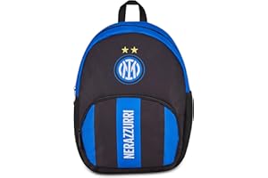 Seven Zaino Small Inter, Blu Elettrico, Zaino Mono Scomparto con Tasca per Borraccia e Tasca Frontale, Capienza 14 Litri, per Bambino, Asilo