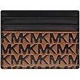 Michael Kors Harrison Black Leather Card Case, Black/Luggage, Black/Luggage, One Size, Classic, Black/Luggage, Taille Unique, Classic