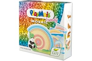 PlayMais 160499 Trendy Mosaic Rainbow zestaw do majsterkowania