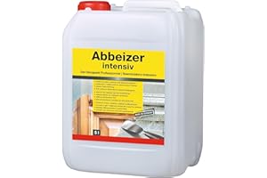 decotric Universal Abbeizer 5L I Intensiver Abbeizer für Holz, Lack, Metalle uvm I Geruchsmild I Löst mehrere Schichten Farben, Lasuren in 1 Arbeitsgang
