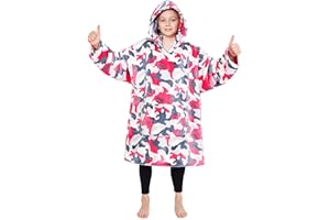 CityComfort Sweat à Capuche Enfant Fille - Pull Fille Polaire Oversize Doux