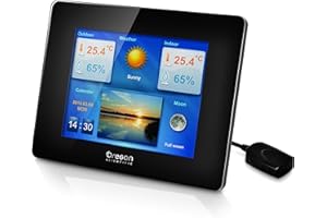 Stazione Meteo con Cornice Digitale da 8" - TW686 - Oregon Scientific
