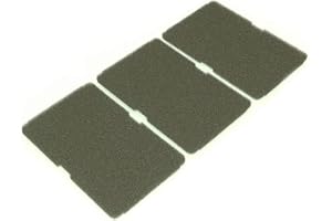 LUTH PREMIUM PROFI PARTS 3x Filtro a schiuma compatibile con Beko per asciugatrice Filtro base 240x155mm 2964840100 2964840200 su scambiatore di calore asciugatrice