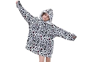 A2Z 4 Kids Girls Boys Snuggle Blanket Printed Oversized Hoodie World Book Day Super Soft Warm Fleece Kangaroo Pocket Hooded Blankets for Children Girls