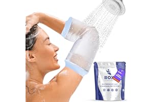 Box Commerce - Protector PICC Brazo Impermeable para Ducha - Funda Reutilizable para PICC y Vendajes - Proteccion para Heridas, Quemaduras - Manga PICC Comoda y Segura para Baño y Recuperacion
