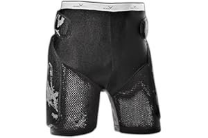 Black Crevice Crevice, Pantaloncini Protettivi Unisex Adulto