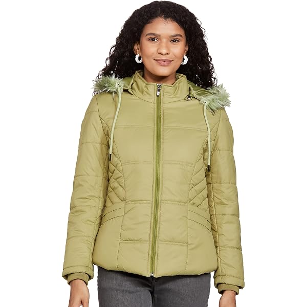 Qube By Fort Collins Women's Parka Coat 