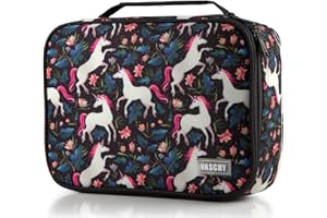 VASCHY Astuccio, Astuccio Bambina Astuccio Grande Capacità Astuccio Scuola Astuccio 3 Scomparti Astuccio Portapenne con Cerniera Astuccio Matite Astucci Ufficio Lavoro