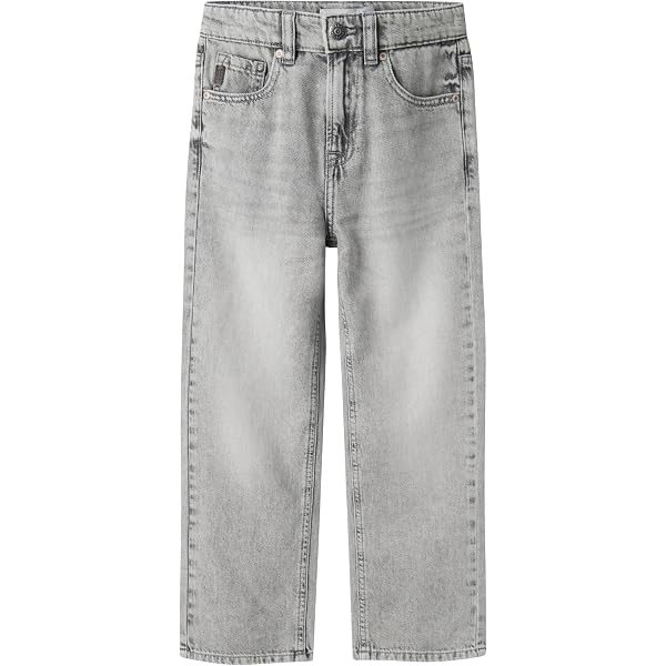 Jean Droit Name It NKMRYAN Pour Garçon - Coupe Regular - 75% Coton - Taille Mi-Haute