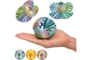 Gear Ball 3D-logikkula röd-gul-grön – roterande färgkula