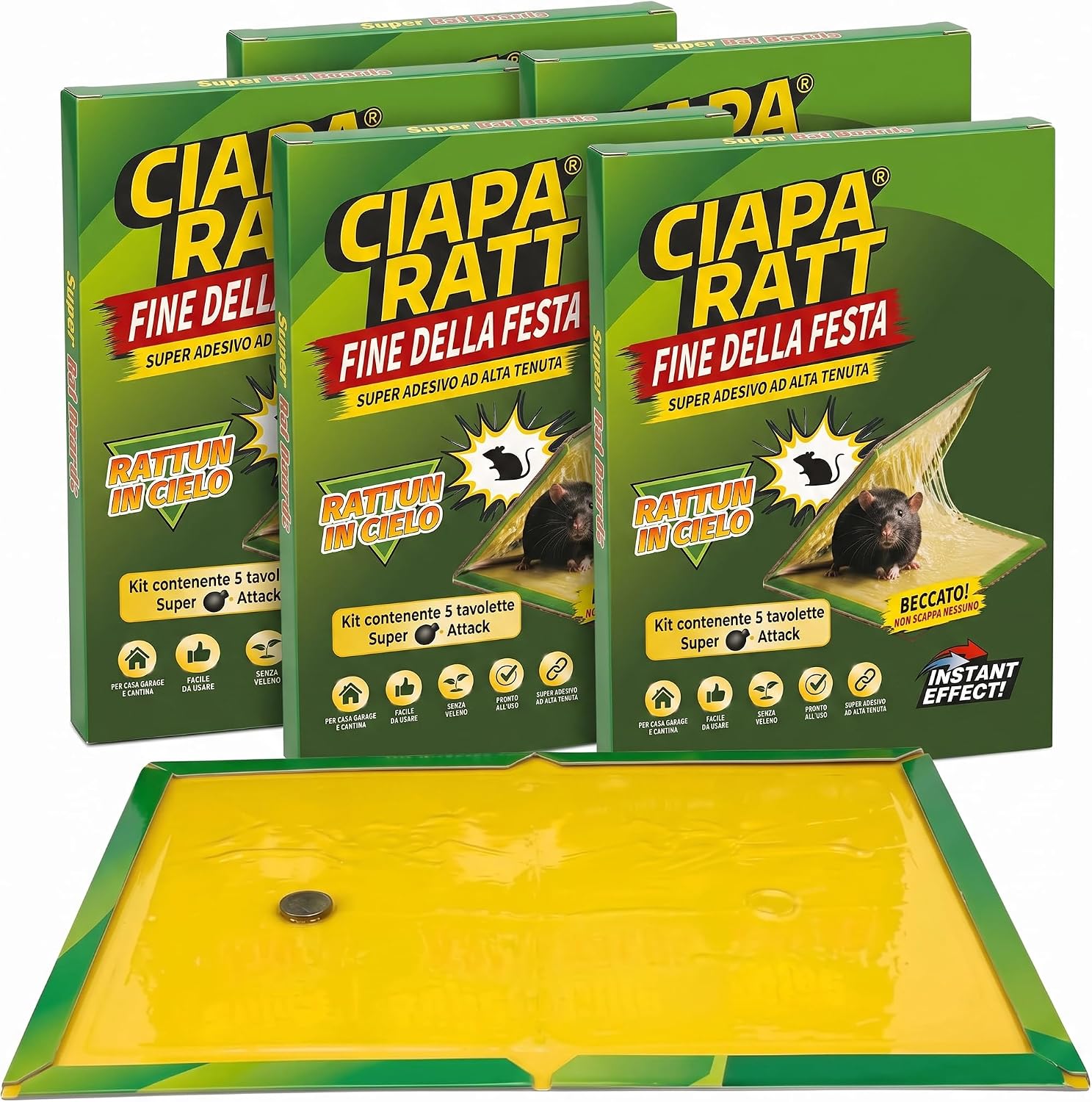 Retour d'Expérience & Bilan Utilisateur : Set van 5 kleefvallen voor muizen Ciapa Ratt