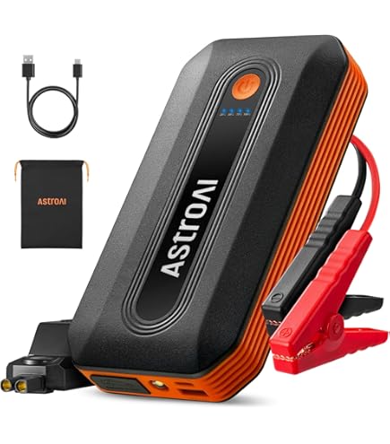 Autowit SuperCap 2 Car Jump Starter,800A Peak 12V Portable Battery