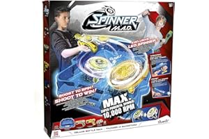 SPINNER M.A.D. Spinner Mad Deluxe con 2 Pistole 2 trottole e AR