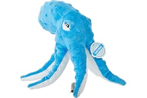 ALL FOR PAWS Chill Out Summer Dog Toy, giocattolo di raffreddamento, giocattolo di peluche all'aperto - polipo, blu