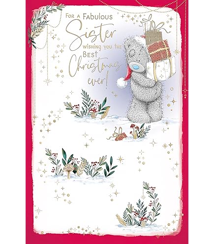 Me To You Tatty Teddy Christmas Card To - View #7