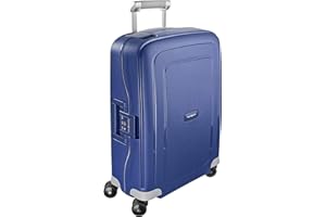 Samsonite S'Cure - Spinner S, Equipaje de Mano, 55 cm, 34 L, Azul (Dark Blue)