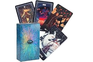 TMRBBesty Tarot Classique, Jeux de Cartes Divinatoires pour Ésotérisme et Voyance - Les Yeux de l’Avenir