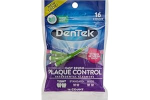 DenTek Easy Brush Cleaners Lot de 16 nettoyants pour pinceaux