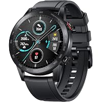 HONOR Magic Watch 2 (46mm, Charcoal Black) 14-Days Battery, SpO2, BT Calling & Music Playback, AMOLED Touch Screen…
