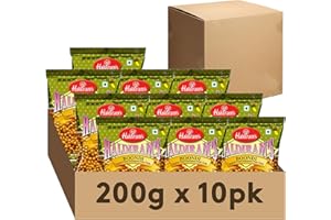 PICK N SAVE Haldirams Masala Boondi 200g, Indian Snacks & Savouries - Namkeen - (Pack of 10)