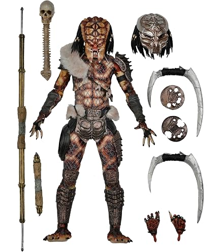 NECA Predator Jungle Hunter Ultimate 7" Action Figure – Deluxe 1:12 Scale NIB