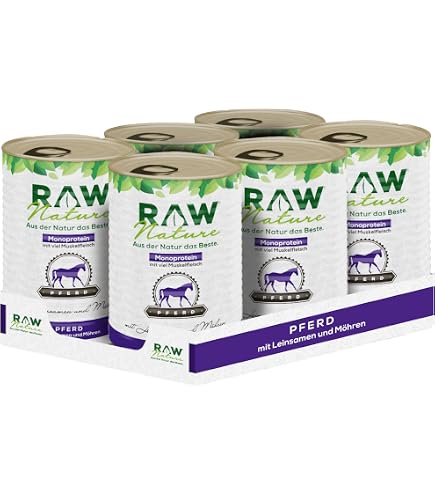 TACKENBERG Rind Pur Nassfutter Dose fr Hunde - Hundefutter in  Premiumqualitt - natrlich getreidefrei, 6 x 800 g : Amazon.de: Haustier