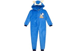 Piżamy Sonic The Hedgehog | Kombinezon Sonic | Przebranie Sonic Dla Dzieci | Oficjalny Merchandise Sonic