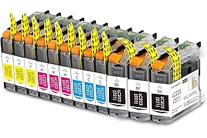 Cartridgeify LC-223 XL Druckerpatronen Kompatibel mit Brother LC223 LC-221 LC221 Patronen, für MFC-J4420DW J4620DW J4625DW J480DW J5320DW J5620DW J5720DW J680DW J880DW DCP-J4120DW J562DW