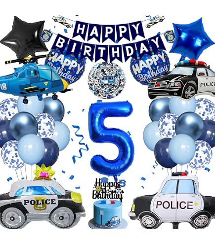 12 Biglietti D'Invito Per Compleanno A Tema Polizia/Investigatore - Formato A6 Con Vernice UV, Retro Prestampato, Prodotto In Germania