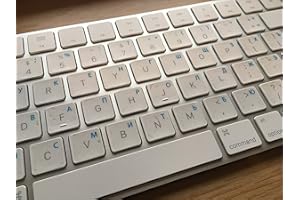 FLOORDROBE CLOTHING Russian Language Cyrillic Keyboard Stickers - Laminated Decals