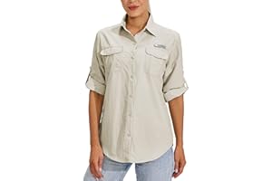 WILLIT T-shirt pour femme UPF 50+ - Protection solaire - Manches longues - Chemisier de randonnée - Safari Angel - SPF - Séchage rapide - Pour la randonnée et l'extérieur