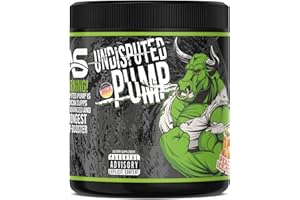 ‎AMERICAN SUPPS American Supps® PREMIUM Pump Booster ohne Koffein [510g] - Pre Workout mit AAKG + L Citrullin Malat + Beta Alanin + Ginkgo Biloba (Peach Ice Tea - Pfirsich Eistee)