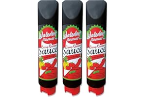 ‎WALSDORF GOURMET 3x Walsdorf Gourmet Curry-Gewürz-Sauce 875ml (Currywurstsauce, Currysoße, Currysauce, Curry-Ketchup)