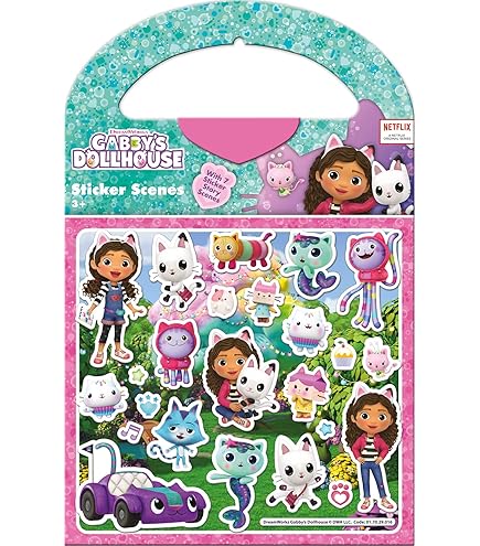 Lisciani - GABBY'S DOLLHOUSE Drawing School - LED Projector for Learning to Draw - For ages 4 - Includes 4 Discs, Sheets & Pens - Gabby's Dollhouse