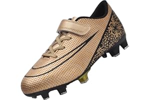 VLOOKST Boys' Football Boots Astro Turf Trainers Kids Girls Spikes Football Shoes Junior Cleats Soccer Shoes Outdoor Athletic Sport Football Trainers