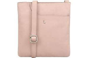 Lloyd Baker KANATAL Real Leather Crossbody Bag, Soft Shoulder Handbag with Adjustable Strap, Slim Phone Bag, Compact Size with FRONT SLIP POCKET