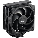 Raffreddatore ad aria CPU Cooler Master Hyper 212 nero - Finitura in alluminio, 4 tubi di calore compatti a contatto diretto 