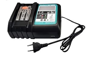 FengWings DC18RC 14,4 V -18 V ładowarki zamienne do akumulatorów Makita BL1415 BL1430 BL1440 BL1850 BL1850B BL1840B BL1840 BL1830 BL1815, kompatybilne z ładowarką Makita 18 V