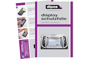 dipos I 2X Protection ecrán Compatible avec Ford Ranger Wildtrak Navigation Sync3 Films de Protection d'écran Transparent