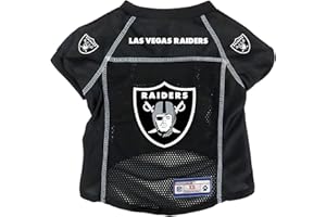 LITTLE EARTH PRODUCTIONS Littlearth NFL Las Vegas Raiders Basic Pet Jersey,X-Small