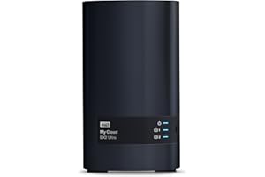 WESTERN DIGITAL WD 8TB My Cloud EX2 Ultra Network Attached Storage - NAS - WDBVBZ0080JCH-NESN