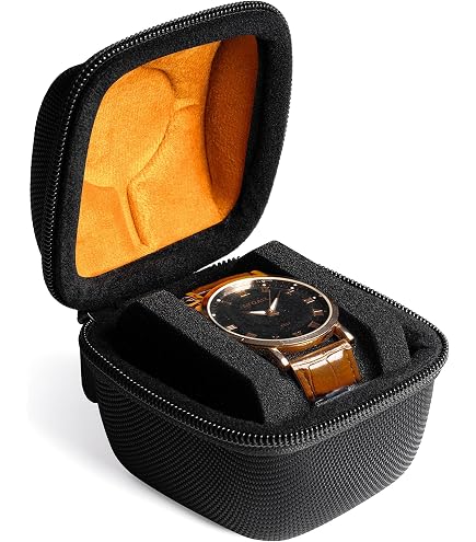 Lot De 2 Boîtes De Voyage Pour Montres Avec Mousquetons - Oxford Noir, 2 Compartiments