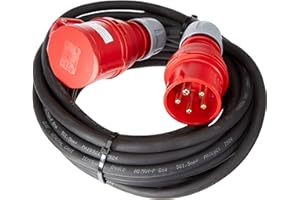 UNITEC 47451 CEE-Verlängerung 16A,10m,H07RN-F5G 1,5qmm, 5-polig