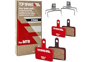 TOP BRAKE Plaquettes de Frein à Disque compatibles avec Shimano Deore M515 M525, TRP Hylex, TEKTRO Orion | VTT, VTTAE, Gravel, Cross-Country (XC), Course, Trail, All Mountain