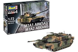 Greenhills Revell Military Tank Kit M1A1 AIM (SA) / M1A2 Abrams 03346 1.72 Scale - NEW - RPC052
