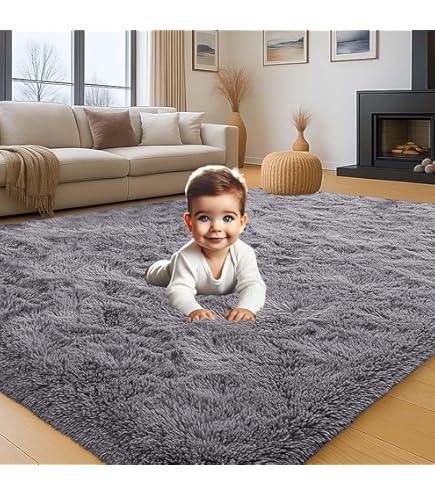 IKEA VEDBÄK Rug, Low Pile, 170x230 cm, Light Grey : Amazon.co.uk
