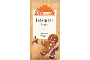 ‎OSTMANN Ostmann Gewürze – Lebkuchen-Gewürz | Gewürzmischung für Leb- und Honigkuchen | Ideal für Gebäck & Desserts in der Winter- und Weihnachtszeit | 15 g im Beutel